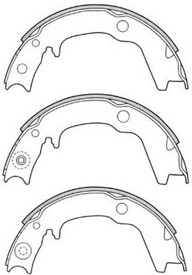 FiT FT3308 Parking brake shoes FT3308: Buy near me in Poland at 2407.PL - Good price!