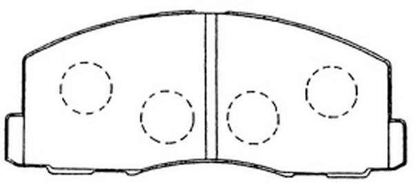 FiT FP0328 Brake Pad Set, disc brake FP0328: Buy near me in Poland at 2407.PL - Good price!