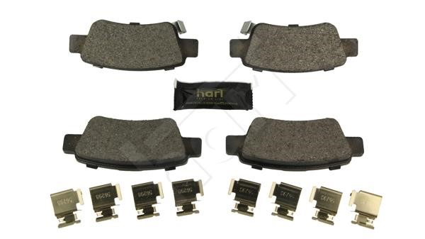 Hart 260 756 Brake Pad Set, disc brake 260756: Buy near me in Poland at 2407.PL - Good price!