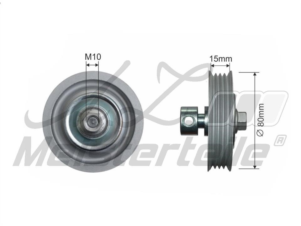 A.Z. Meisterteile AZMT-20-031-1340 Tensioner pulley, v-ribbed belt AZMT200311340: Buy near me in Poland at 2407.PL - Good price!