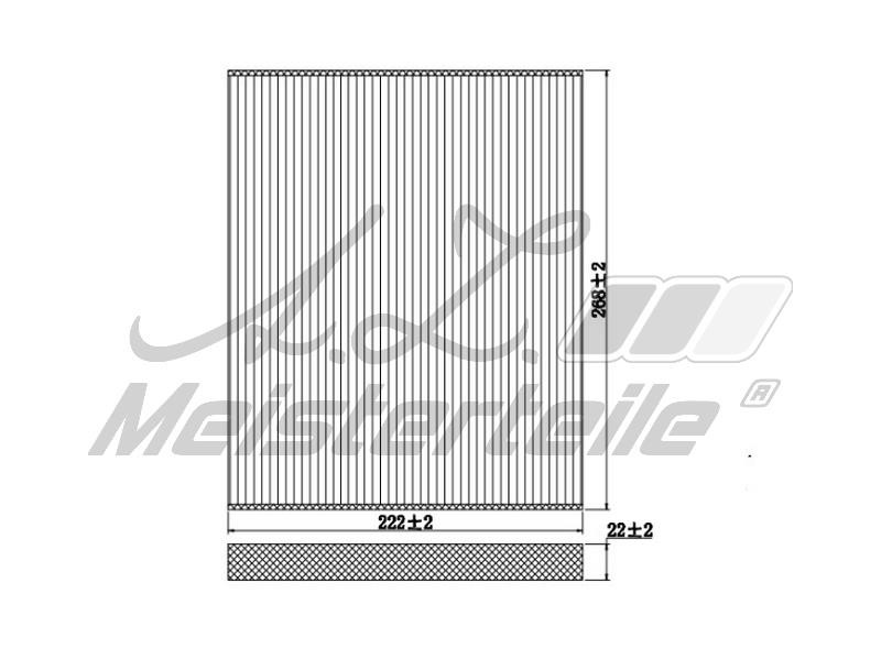 Filter, interior air A.Z. Meisterteile AZMT-41-010-1704