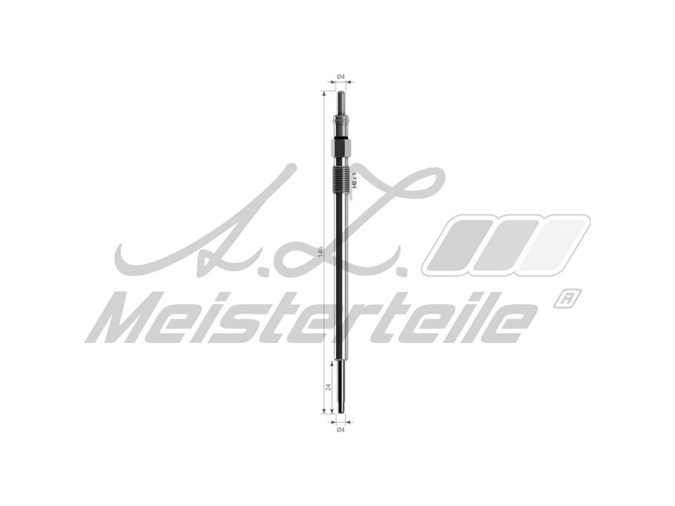 A.Z. Meisterteile AZMT-49-040-1052 Glow plug AZMT490401052: Buy near me in Poland at 2407.PL - Good price!