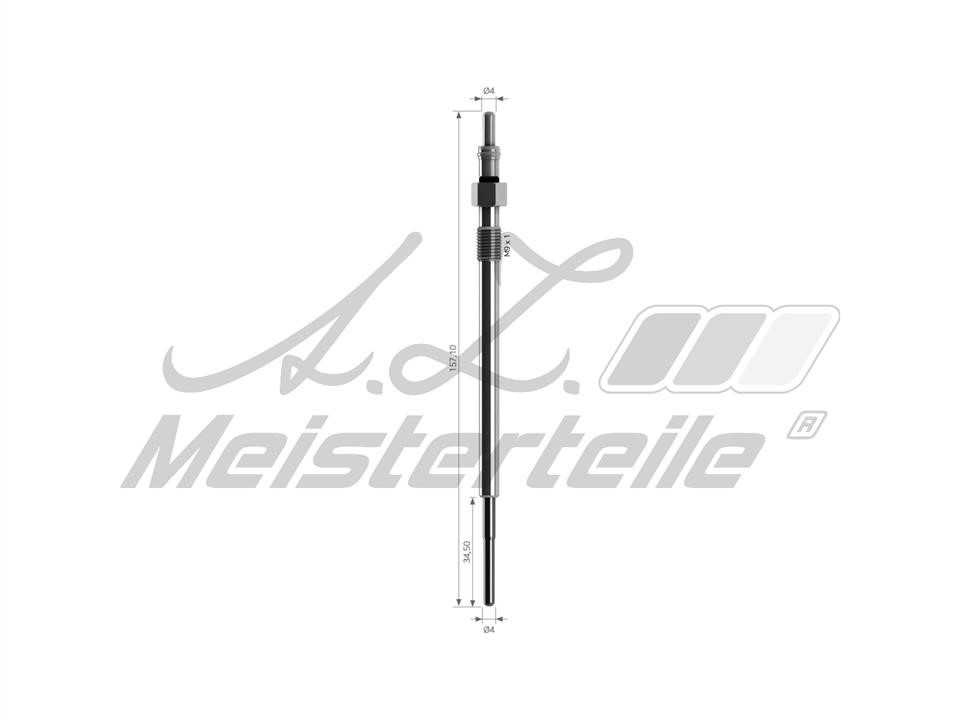 A.Z. Meisterteile AZMT-49-040-1053 Glow plug AZMT490401053: Buy near me in Poland at 2407.PL - Good price!