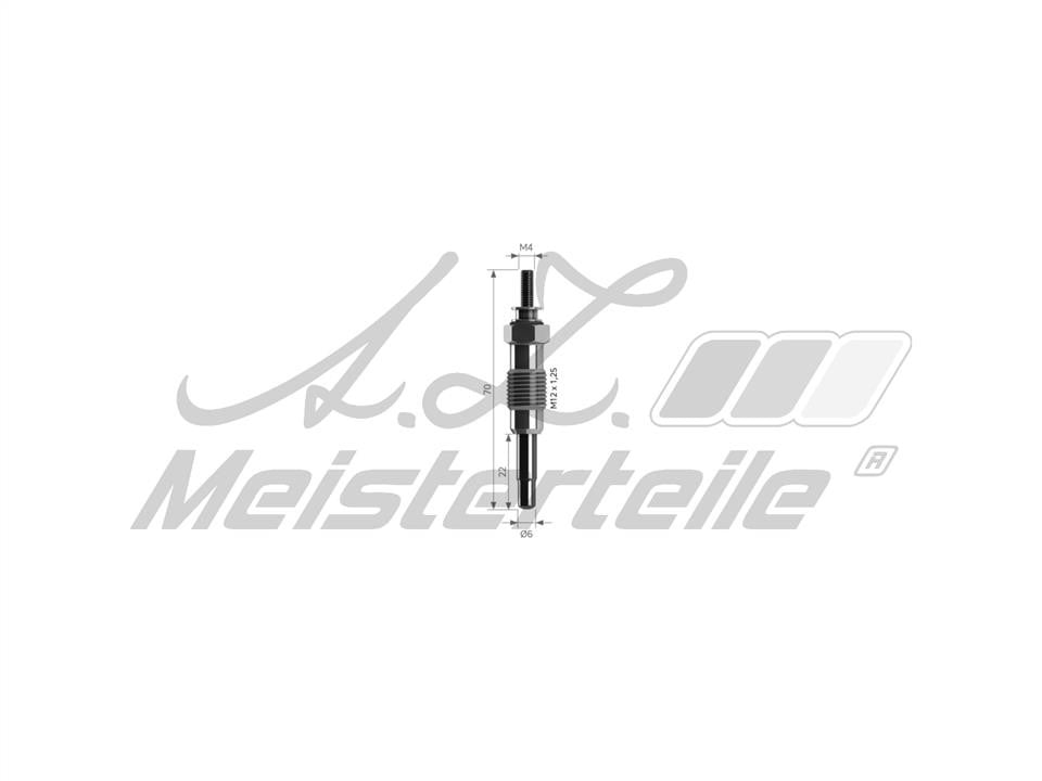 A.Z. Meisterteile AZMT-49-040-1056 Glow plug AZMT490401056: Buy near me in Poland at 2407.PL - Good price!