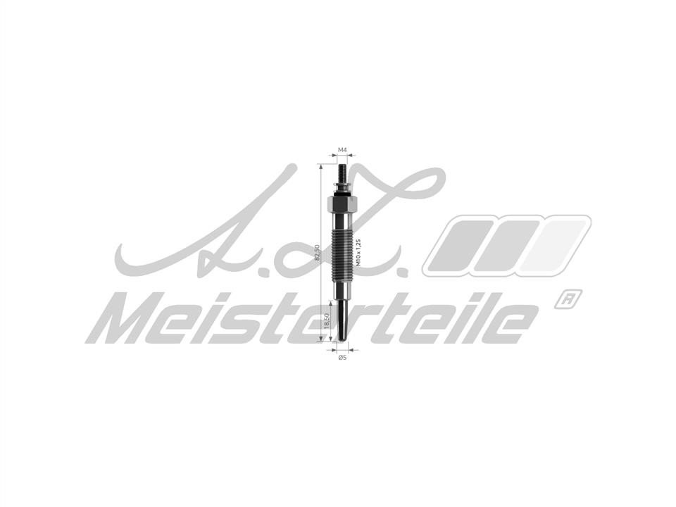 A.Z. Meisterteile AZMT-49-040-1063 Glow plug AZMT490401063: Buy near me in Poland at 2407.PL - Good price!