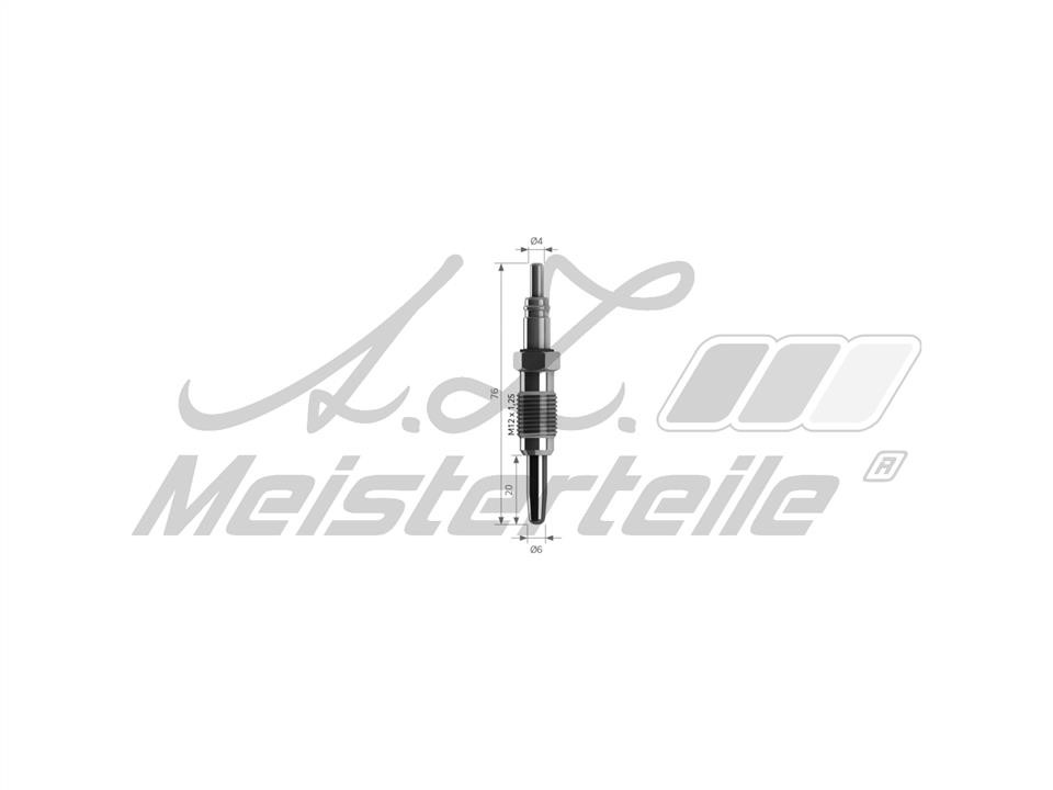 A.Z. Meisterteile AZMT-49-040-1065 Glow plug AZMT490401065: Buy near me in Poland at 2407.PL - Good price!