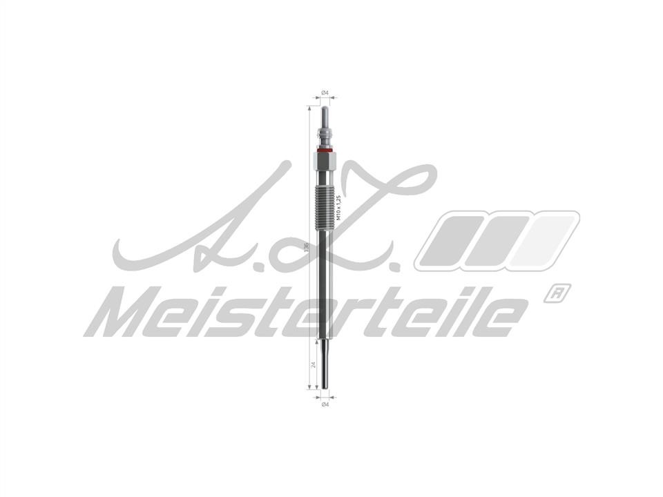 A.Z. Meisterteile AZMT-49-040-1084 Glow plug AZMT490401084: Buy near me in Poland at 2407.PL - Good price!