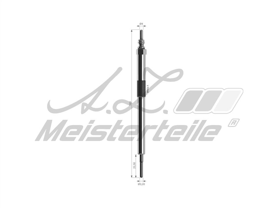 A.Z. Meisterteile AZMT-49-040-1085 Glow plug AZMT490401085: Buy near me at 2407.PL in Poland at an Affordable price!