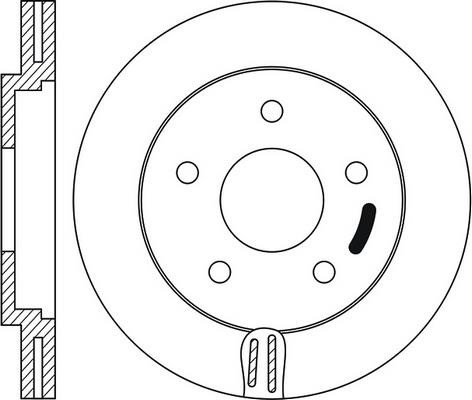 FiT FR0167V Innenbelüftete Bremsscheibe vorne FR0167V: Kaufen Sie zu einem guten Preis in Polen bei 2407.PL!