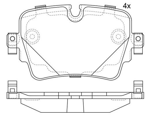 FiT FP1753 Scheibenbremsbeläge hinten eingestellt FP1753: Kaufen Sie zu einem guten Preis in Polen bei 2407.PL!