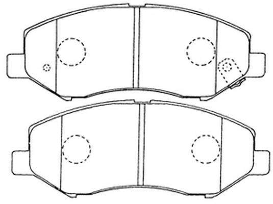 FiT FP2114 Тормозные колодки дисковые, комплект FP2114: Отличная цена - Купить в Польше на 2407.PL!