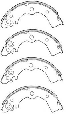 FiT FT2136 Brake shoe set FT2136: Buy near me at 2407.PL in Poland at an Affordable price!