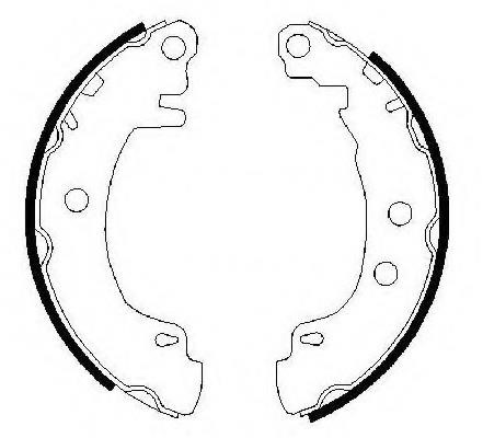 FiT FT3044 Brake shoe set FT3044: Buy near me at 2407.PL in Poland at an Affordable price!