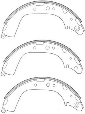 FiT FT1173 Brake shoe set FT1173: Buy near me at 2407.PL in Poland at an Affordable price!
