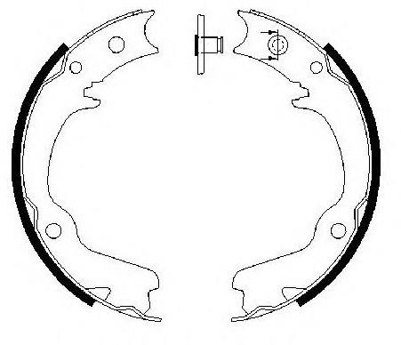 FiT FT7055 Parking brake shoes FT7055: Buy near me in Poland at 2407.PL - Good price!