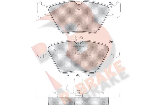 R Brake RB1159-396 Klocki hamulcowe, zestaw RB1159396: Dobra cena w Polsce na 2407.PL - Kup Teraz!