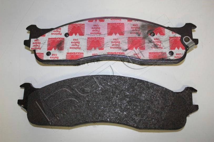 Redline 27DG014 Brake Pad Set, disc brake 27DG014: Buy near me in Poland at 2407.PL - Good price!