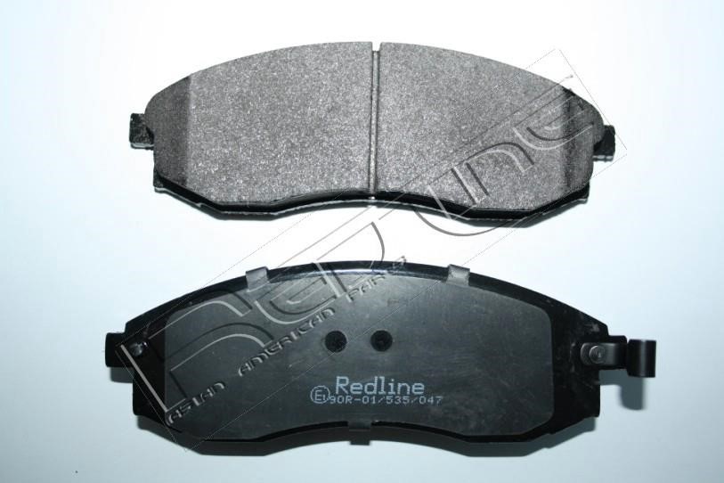 Redline 27MI004 Brake Pad Set, disc brake 27MI004: Buy near me in Poland at 2407.PL - Good price!