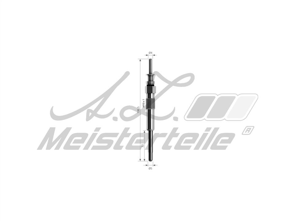 A.Z. Meisterteile AZMT-49-040-1029 Glow plug AZMT490401029: Buy near me in Poland at 2407.PL - Good price!