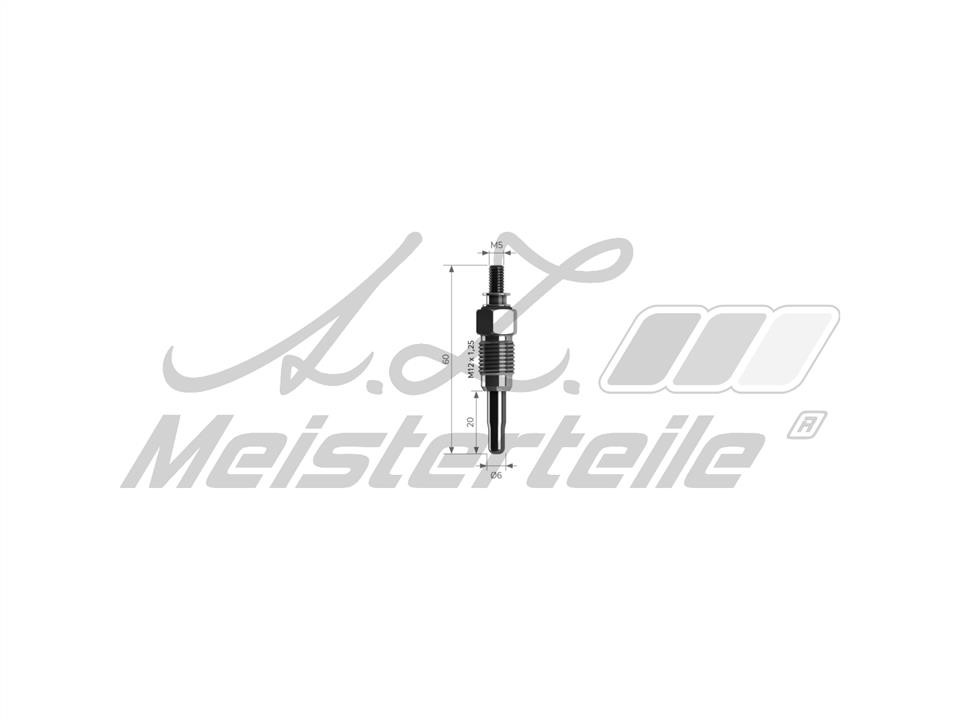 A.Z. Meisterteile AZMT-49-040-1009 Glow plug AZMT490401009: Buy near me in Poland at 2407.PL - Good price!