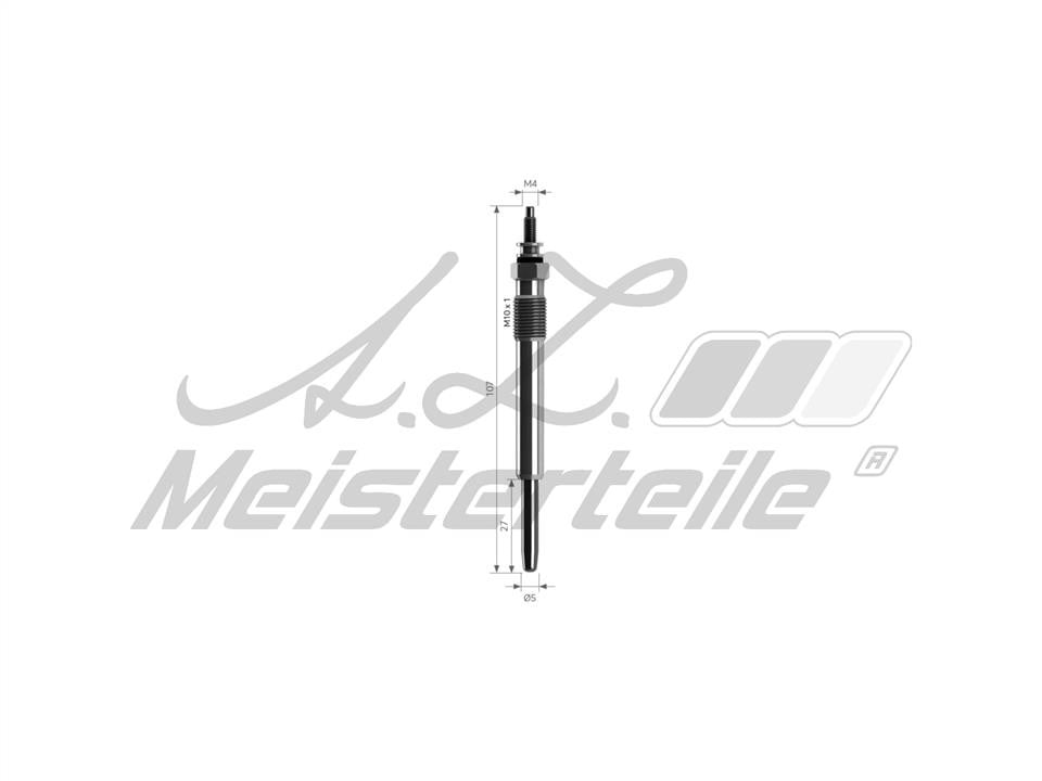 A.Z. Meisterteile AZMT-49-040-1021 Glow plug AZMT490401021: Buy near me in Poland at 2407.PL - Good price!