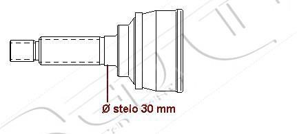 Redline 45SU005 Joint kit, drive shaft 45SU005: Buy near me in Poland at 2407.PL - Good price!