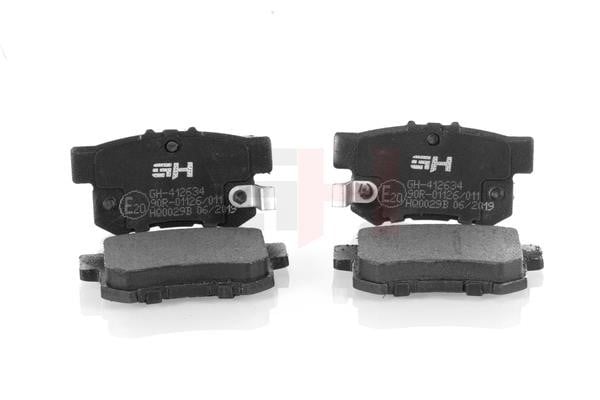 GH GH-412634 Brake Pad Set, disc brake GH412634: Buy near me in Poland at 2407.PL - Good price!