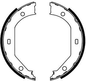 FiT FT2051 Parking brake shoes FT2051: Buy near me in Poland at 2407.PL - Good price!