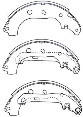 FiT FT5253 Brake shoe set FT5253: Buy near me at 2407.PL in Poland at an Affordable price!