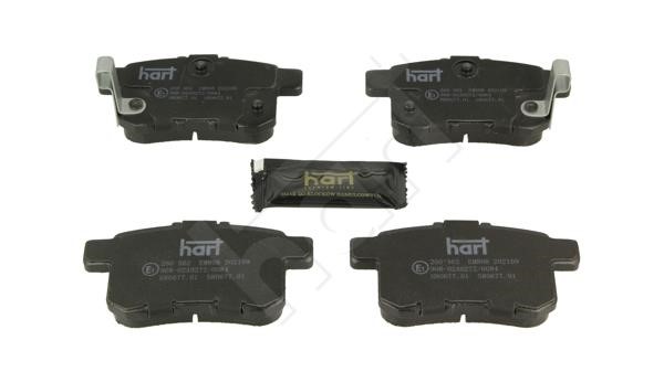 Hart 260 562 Brake Pad Set, disc brake 260562: Buy near me in Poland at 2407.PL - Good price!