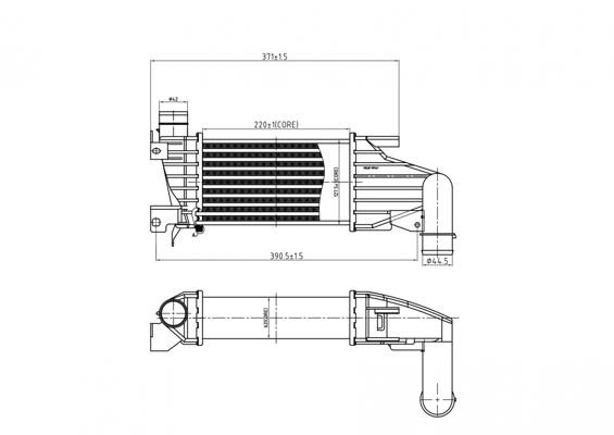 Hart 612 573 Intercooler, charger 612573: Buy near me in Poland at 2407.PL - Good price!
