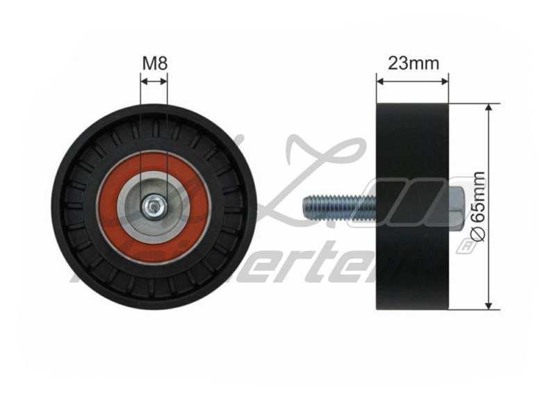 A.Z. Meisterteile AZMT-20-031-2081 Deflection/guide pulley, v-ribbed belt AZMT200312081: Buy near me in Poland at 2407.PL - Good price!