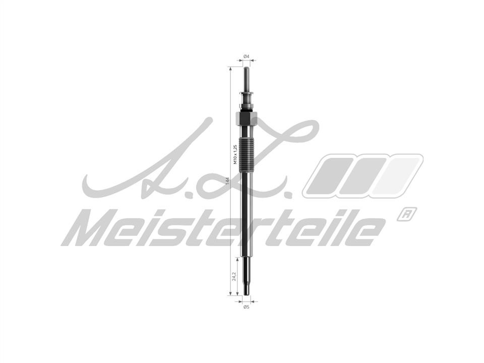A.Z. Meisterteile AZMT-49-040-1039 Glow plug AZMT490401039: Buy near me in Poland at 2407.PL - Good price!