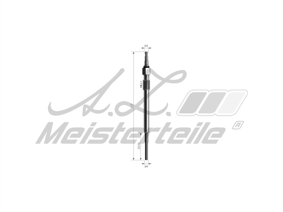 A.Z. Meisterteile AZMT-49-040-1051 Glow plug AZMT490401051: Buy near me in Poland at 2407.PL - Good price!