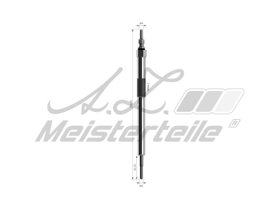 A.Z. Meisterteile AZMT-49-040-1055 Glow plug AZMT490401055: Buy near me in Poland at 2407.PL - Good price!