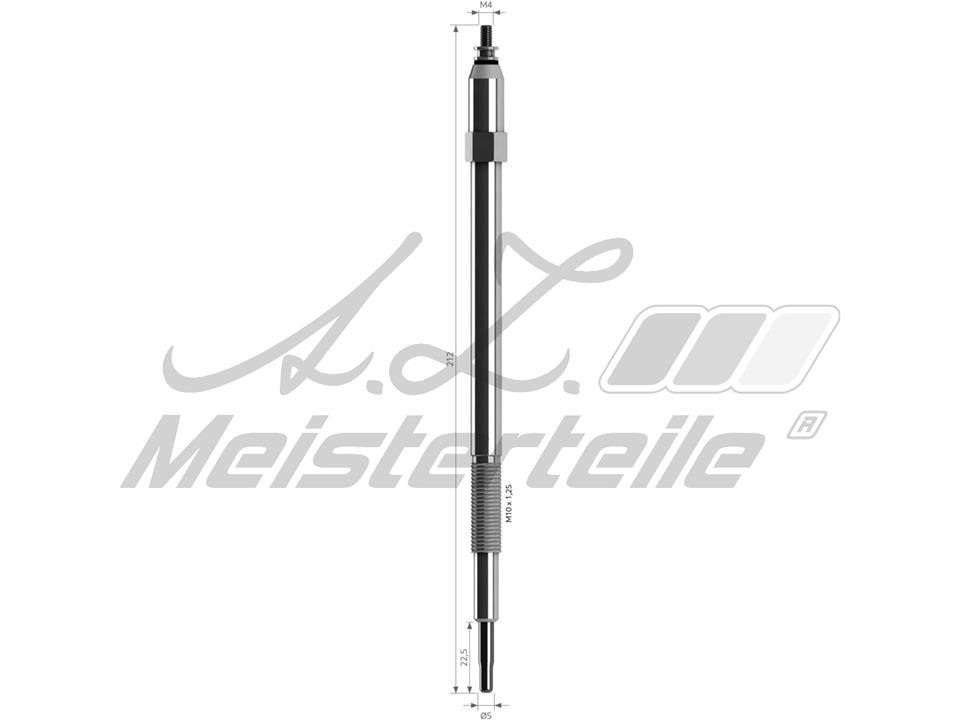 A.Z. Meisterteile AZMT-49-040-1005 Glow plug AZMT490401005: Buy near me in Poland at 2407.PL - Good price!