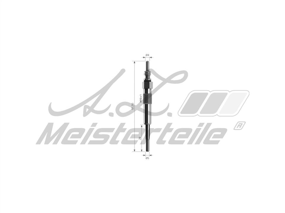 A.Z. Meisterteile AZMT-49-040-1032 Glow plug AZMT490401032: Buy near me in Poland at 2407.PL - Good price!