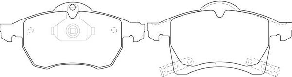 FiT FP1141 Brake Pad Set, disc brake FP1141: Buy near me in Poland at 2407.PL - Good price!