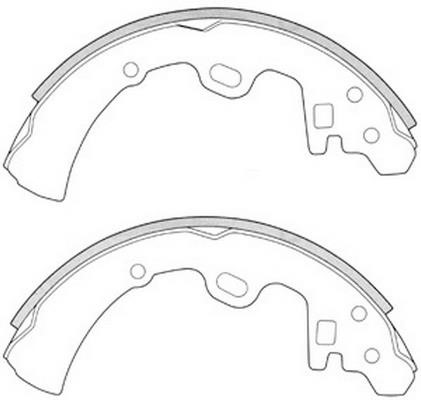 FiT FT2119 Brake shoe set FT2119: Buy near me at 2407.PL in Poland at an Affordable price!