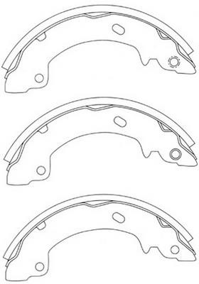 FiT FT1620 Brake shoe set FT1620: Buy near me at 2407.PL in Poland at an Affordable price!