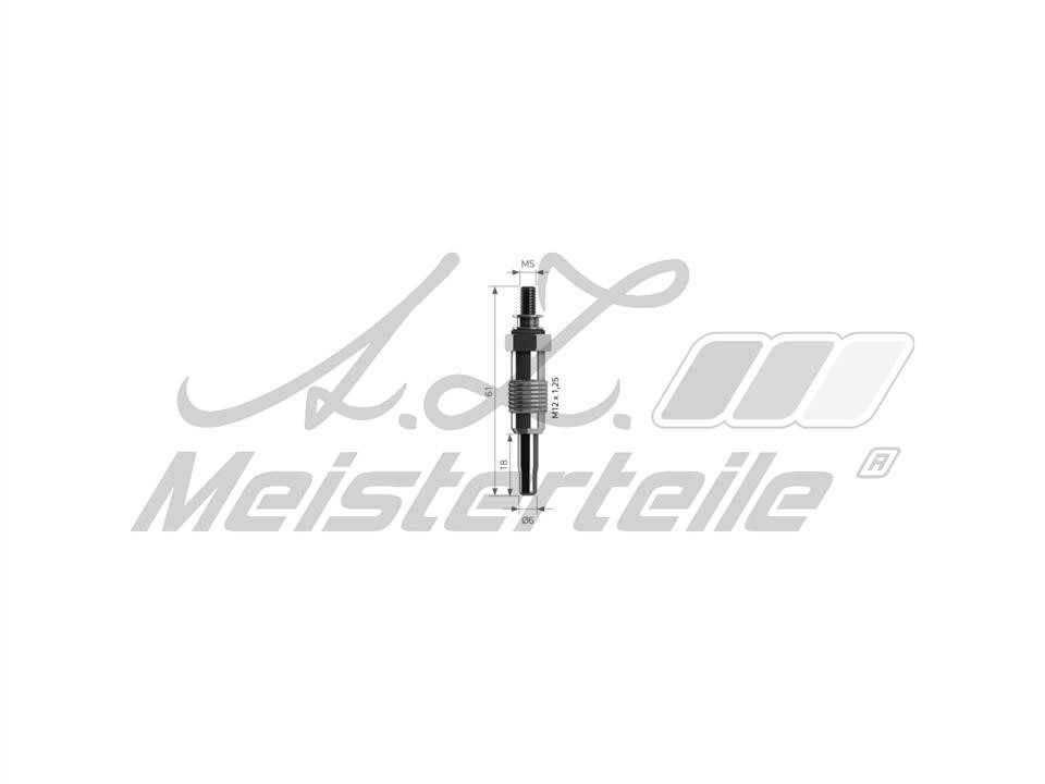 A.Z. Meisterteile AZMT-49-040-1057 Свеча накаливания AZMT490401057: Отличная цена - Купить в Польше на 2407.PL!