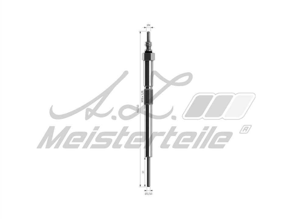 A.Z. Meisterteile AZMT-49-040-1087 Glow plug AZMT490401087: Buy near me in Poland at 2407.PL - Good price!