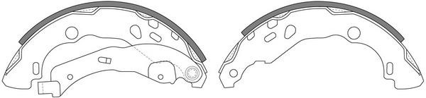 FiT FT3080 Brake shoe set FT3080: Buy near me in Poland at 2407.PL - Good price!