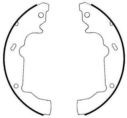FiT FT0729 Brake shoe set FT0729: Buy near me at 2407.PL in Poland at an Affordable price!