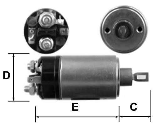 Opel E3341 Solenoid switch, starter E3341: Buy near me at 2407.PL in Poland at an Affordable price!