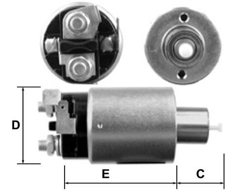 General Motors E8045 Solenoid switch, starter E8045: Buy near me at 2407.PL in Poland at an Affordable price!