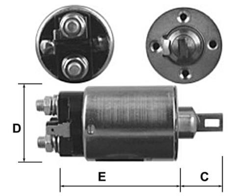 Opel E8057 Solenoid switch, starter E8057: Buy near me in Poland at 2407.PL - Good price!