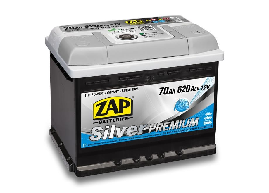 ZAP 570 35 Akumulator ZAP Silver Premium 12V 70Ah 620(EN) P+ 57035: Dobra cena w Polsce na 2407.PL - Kup Teraz!