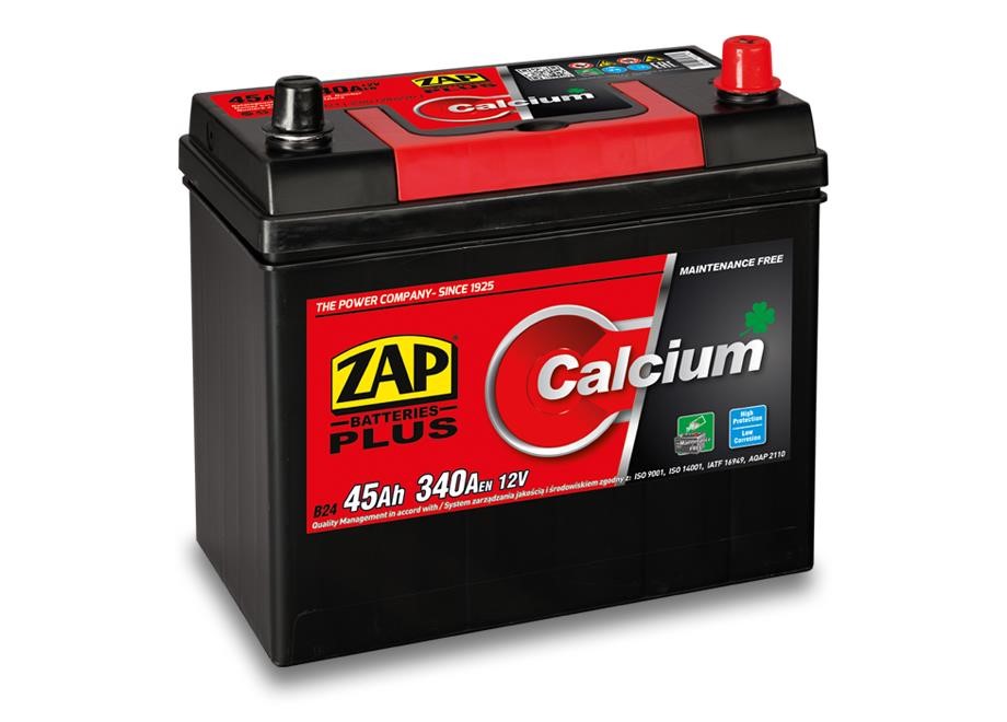 ZAP 545 23 Akumulator ZAP Calcium Plus 12V 45Ah 340(EN) P+ 54523: Atrakcyjna cena w Polsce na 2407.PL - Zamów teraz!