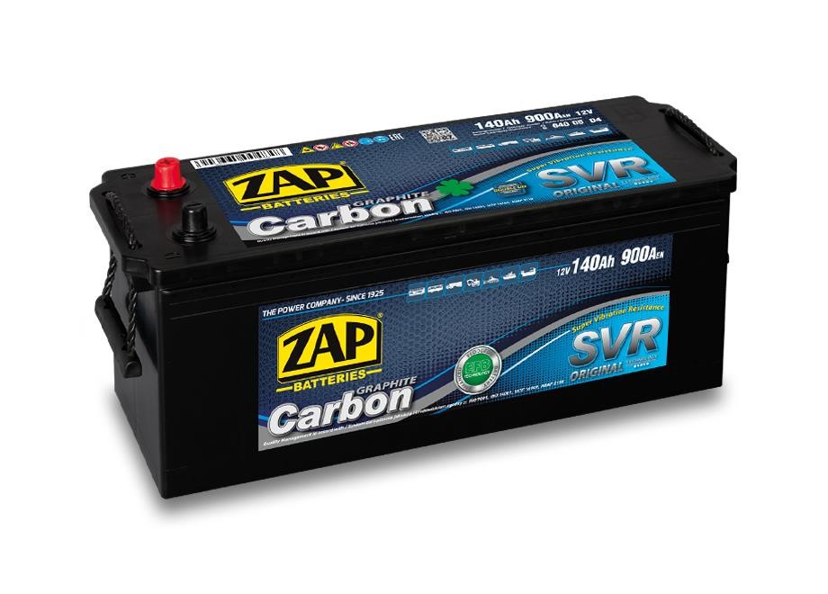 ZAP 640 05 Battery ZAP Carbon EFB Truck 12V 140Ah 900(EN) Lateral, L+ 64005: Buy near me in Poland at 2407.PL - Good price!